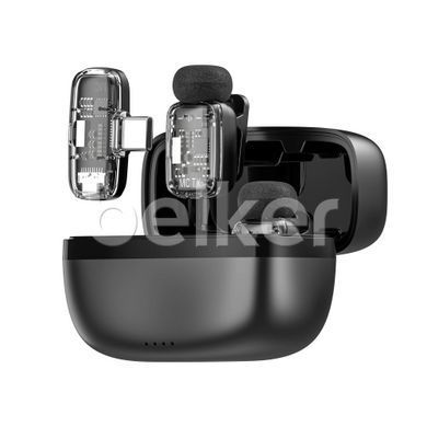 Беспроводной петличный микрофон Wiwu Duo Wireless ANC Microphone Wi-WM008