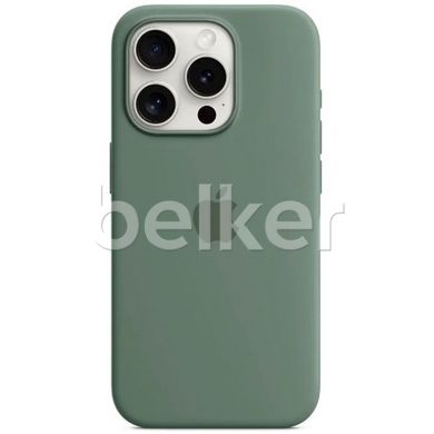 Чехол для для iPhone 15 Pro Silicone case Хвоя смотреть фото | belker.com.ua