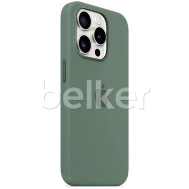 Чехол для для iPhone 15 Pro Silicone case Хвоя смотреть фото | belker.com.ua