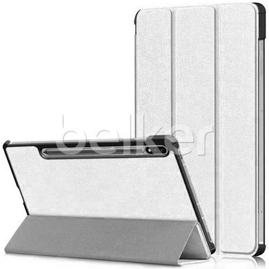 Чехол для Samsung Galaxy Tab S8 11 (SM-X700 X706) Moko кожаный Белый