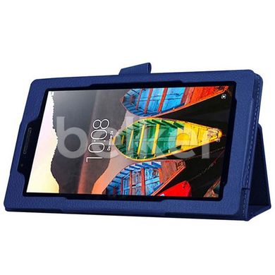 Чехол для Lenovo Tab 3 7.0 730 TTX кожаный Темно-синий смотреть фото | belker.com.ua