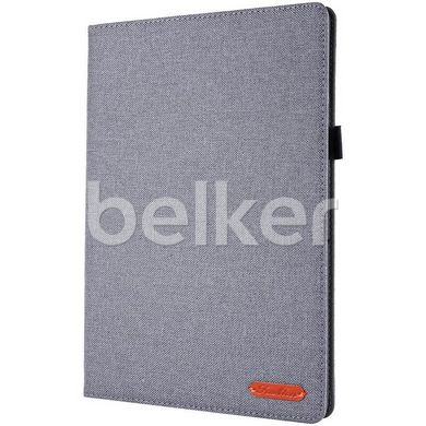 Чехол для Lenovo Tab M10 10.1 TB-X605L/X505 Textile case Серый смотреть фото | belker.com.ua