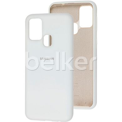 Чехол для Samsung Galaxy M31 (M315) Silicone Case Белый смотреть фото | belker.com.ua