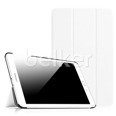 Чехол для Samsung Galaxy Tab E 9.6 T560, T561 кожаный Moko Белый смотреть фото | belker.com.ua