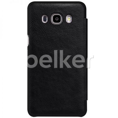 Чехол книжка для Samsung Galaxy J5 2016 J510 Nillkin Qin кожаный Черный смотреть фото | belker.com.ua