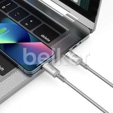 Кабель Type-C to Lightning Wiwu Maglink Magnetic Wi-C083 1 метр Серый