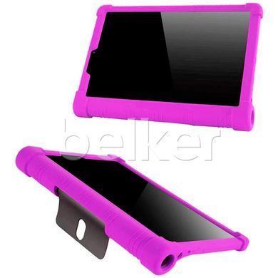 Противоударный чехол для Lenovo Yoga Smart Tab YT-X705 Silicone armor Фиолетовый
