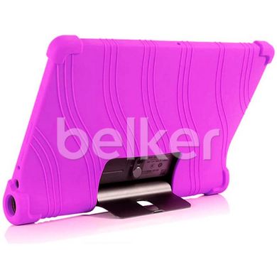 Противоударный чехол для Lenovo Yoga Smart Tab YT-X705 Silicone armor Фиолетовый