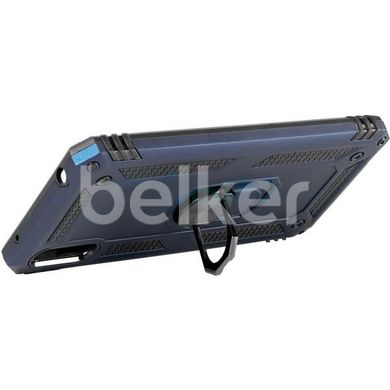 Противоударный чехол для Samsung Galaxy A50 A505 Hard Defence Series New Темно-синий смотреть фото | belker.com.ua