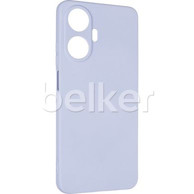 Противоударный чехол для Realme C55 Full soft case Сиреневый