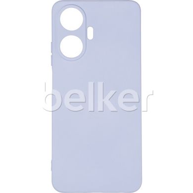 Противоударный чехол для Realme C55 Full soft case Сиреневый