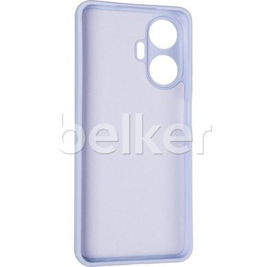 Противоударный чехол для Realme C55 Full soft case Сиреневый