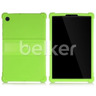 Противоударный чехол для Samsung Galaxy Tab A9 8.7 2024 X110 X115 Silicone armor Зелёный смотреть фото | belker.com.ua