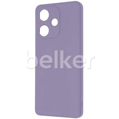 Противоударный чехол для Xiaomi Redmi 13 Full soft case Сиреневый смотреть фото | belker.com.ua