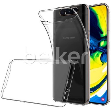 Силиконовый чехол для Samsung Galaxy A80 A805 Hoco Air Case Прозрачный Прозрачный смотреть фото | belker.com.ua