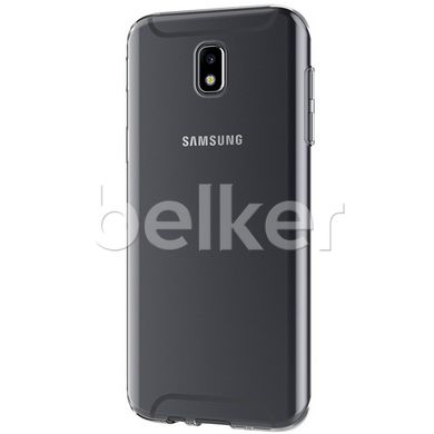 Силиконовый чехол для Samsung Galaxy J7 2017 (J730) Hoco ультратонкий Прозрачный смотреть фото | belker.com.ua