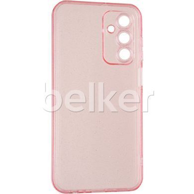 Силиконовый чехол для Samsung Galaxy S24 Plus Silicone Clear Shine Розовый