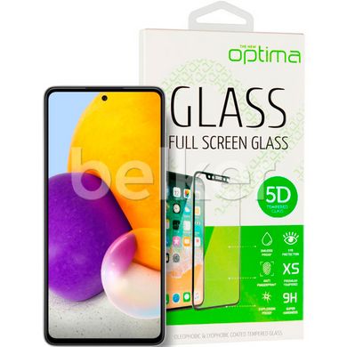 Защитное стекло для Samsung Galaxy A72 (A725) Optima 5D Черный смотреть фото | belker.com.ua