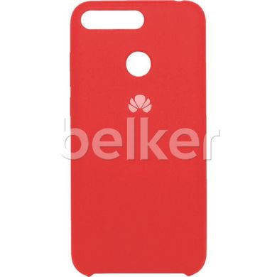 Защитный чехол для Huawei Y6 Prime 2018 Original Soft Case Красный смотреть фото | belker.com.ua