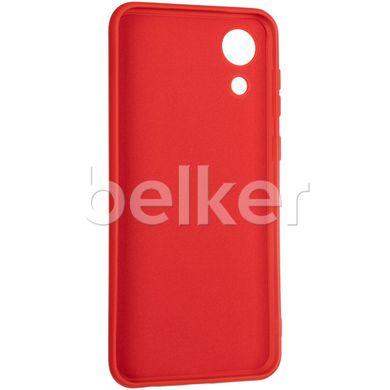 Защитный чехол для Samsung Galaxy A03 Core (A032) Full Soft case Красный