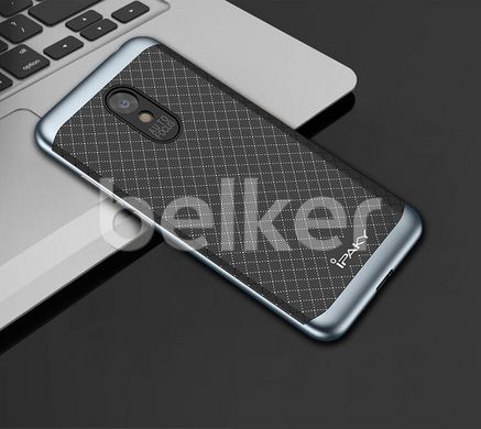 Противоударный чехол для Meizu M6 iPaky Carbon TPU Черный смотреть фото | belker.com.ua
