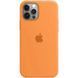 Чехол для iPhone 16 Pro Max Silicone Case (replica) Оранжевый