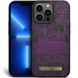 Чехол iPhone 12 Pro Max Onegif Crocodile New Leather case Фиолетовый смотреть фото | belker.com.ua