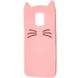 Силиконовый чехол для Xiaomi Redmi Note 9s Cute Cat case Розовый в магазине belker.com.ua