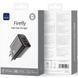 Зарядное устройство Wiwu Firefly GaN Fast Charger 2C+1A with digital display 45W Wi-G011 Черный в магазине belker.com.ua