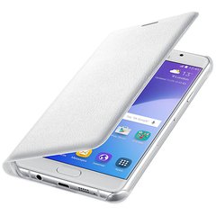 Чехол книжка для Samsung Galaxy A7 2016 A710 Flip Wallet Cover Копия Белый смотреть фото | belker.com.ua