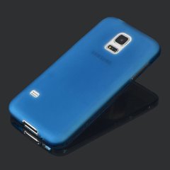 Силиконовый чехол для Samsung Galaxy S5 mini G800 Belker Голубой смотреть фото | belker.com.ua