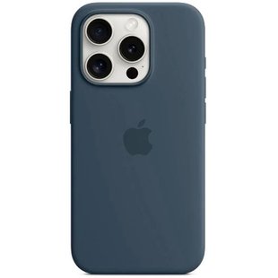 Чехол для для iPhone 15 Pro Silicone case Темно-синий смотреть фото | belker.com.ua