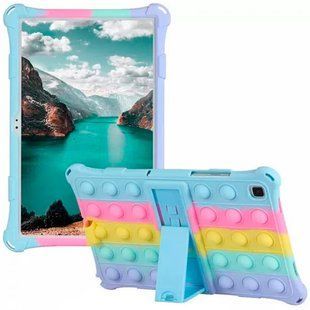 Противоударный чехол для Samsung Galaxy Tab A7 10.4 2020 Silicone Popit Жёлтый смотреть фото | belker.com.ua