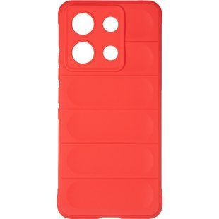 Противоударный чехол для Xiaomi Redmi Note 13 4G Deexe Terra Красный смотреть фото | belker.com.ua
