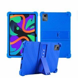 Противоударный чехол Lenovo Tab M11 2024 (TB-330FU 331FC) Silicone armor Синий