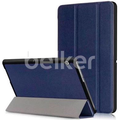 Чехол для Huawei MediaPad T3 10 Moko кожаный Темно-синий смотреть фото | belker.com.ua