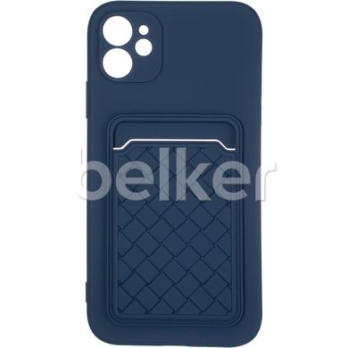 Чехол для iPhone 11 Pocket Case Синий смотреть фото | belker.com.ua