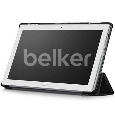 Чехол для Lenovo Tab 4 10.1 Plus x704 Moko кожаный Черный смотреть фото | belker.com.ua