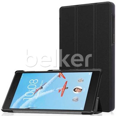 Чехол для Lenovo Tab 4 7.0 TB-7504 Moko кожаный Черный смотреть фото | belker.com.ua