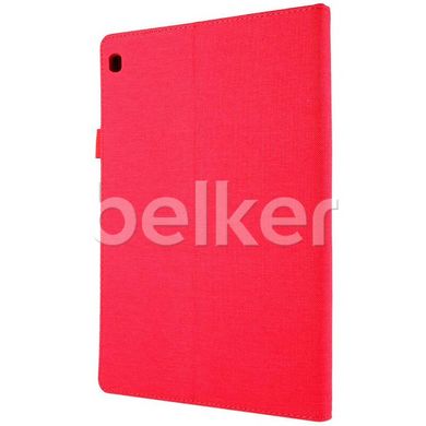 Чехол для Lenovo Tab M10 10.1 TB-X605L/X505 Textile case Красный смотреть фото | belker.com.ua
