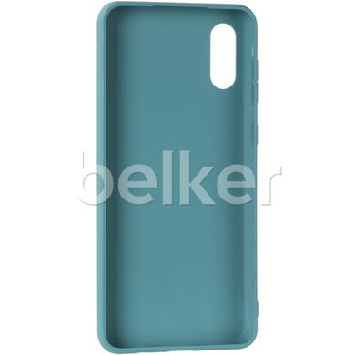 Чехол для Samsung Galaxy A02 (A022) Gelius Canvas case Голубой смотреть фото | belker.com.ua