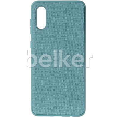 Чехол для Samsung Galaxy A02 (A022) Gelius Canvas case Голубой смотреть фото | belker.com.ua