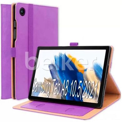 Чехол для Samsung Galaxy Tab A8 10.5 2021 Premium classic case Фиолетовый