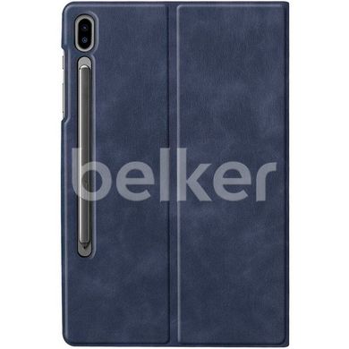 Чехол для Samsung Galaxy Tab S6 10.5 T865 Fashion book Синий смотреть фото | belker.com.ua