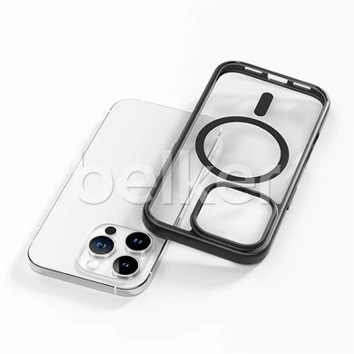 Чехол на iPhone 16 Pro Max Rock Guard Clear with Magnetic Серый