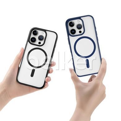 Чехол на iPhone 16 Pro Max Rock Guard Clear with Magnetic Серый