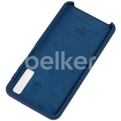 Оригинальный чехол Samsung Galaxy A7 2018 (A750) Silicone Case Синий смотреть фото | belker.com.ua