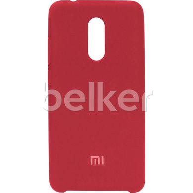 Оригинальный чехол Xiaomi Redmi 8A Silicone Case Бордовый смотреть фото | belker.com.ua