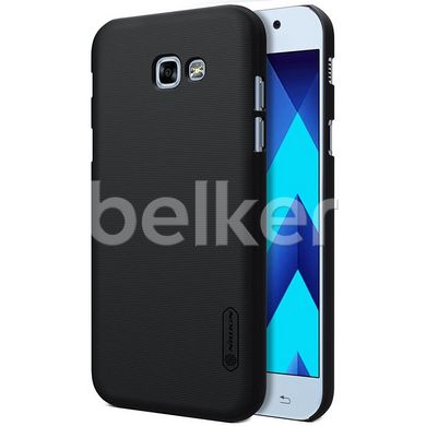 Пластиковый чехол для Samsung Galaxy A7 2017 A720 Nillkin Frosted Shield Черный смотреть фото | belker.com.ua