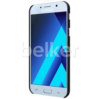 Пластиковый чехол для Samsung Galaxy A7 2017 A720 Nillkin Frosted Shield Черный смотреть фото | belker.com.ua